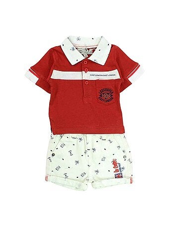 Lee Cooper - Ensemble Polo et Short bébé