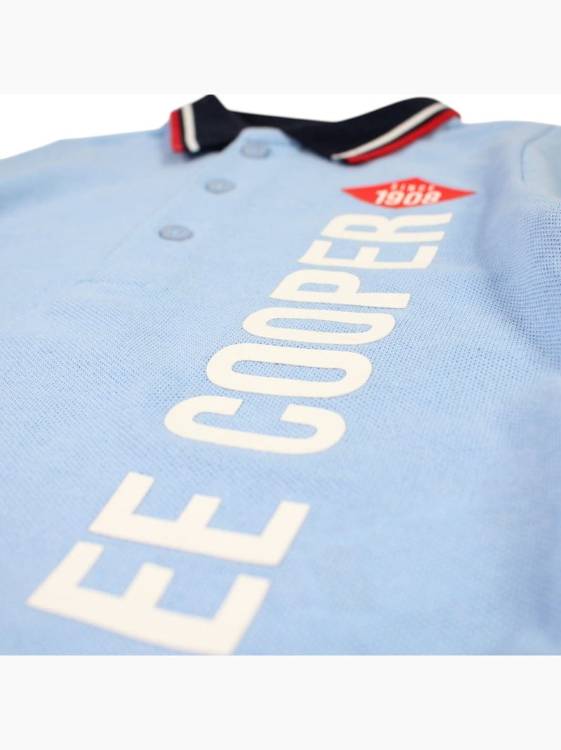 Lee Cooper - Ensemble Polo et Short garçon Lee Cooper Bleu - Kiabi
