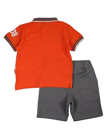 Lee Cooper - Ensemble Polo et Short garçon Lee Cooper