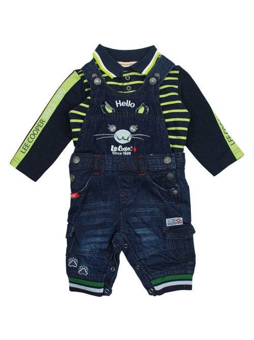 Lee Cooper - Ensemble ​​Polo salopette Imprimé Lee Cooper - Kiabi