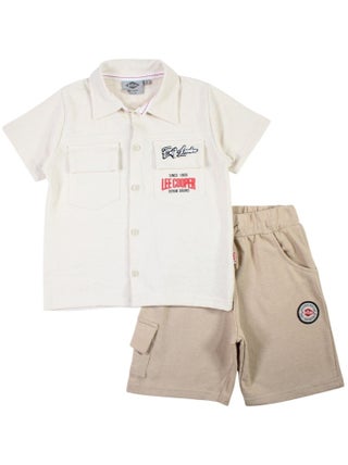 Lee Cooper - Ensemble ​​Polo short Imprimé Lee Cooper