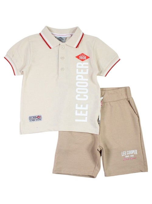 Lee Cooper - Ensemble ​​Polo short Imprimé Lee Cooper - Kiabi