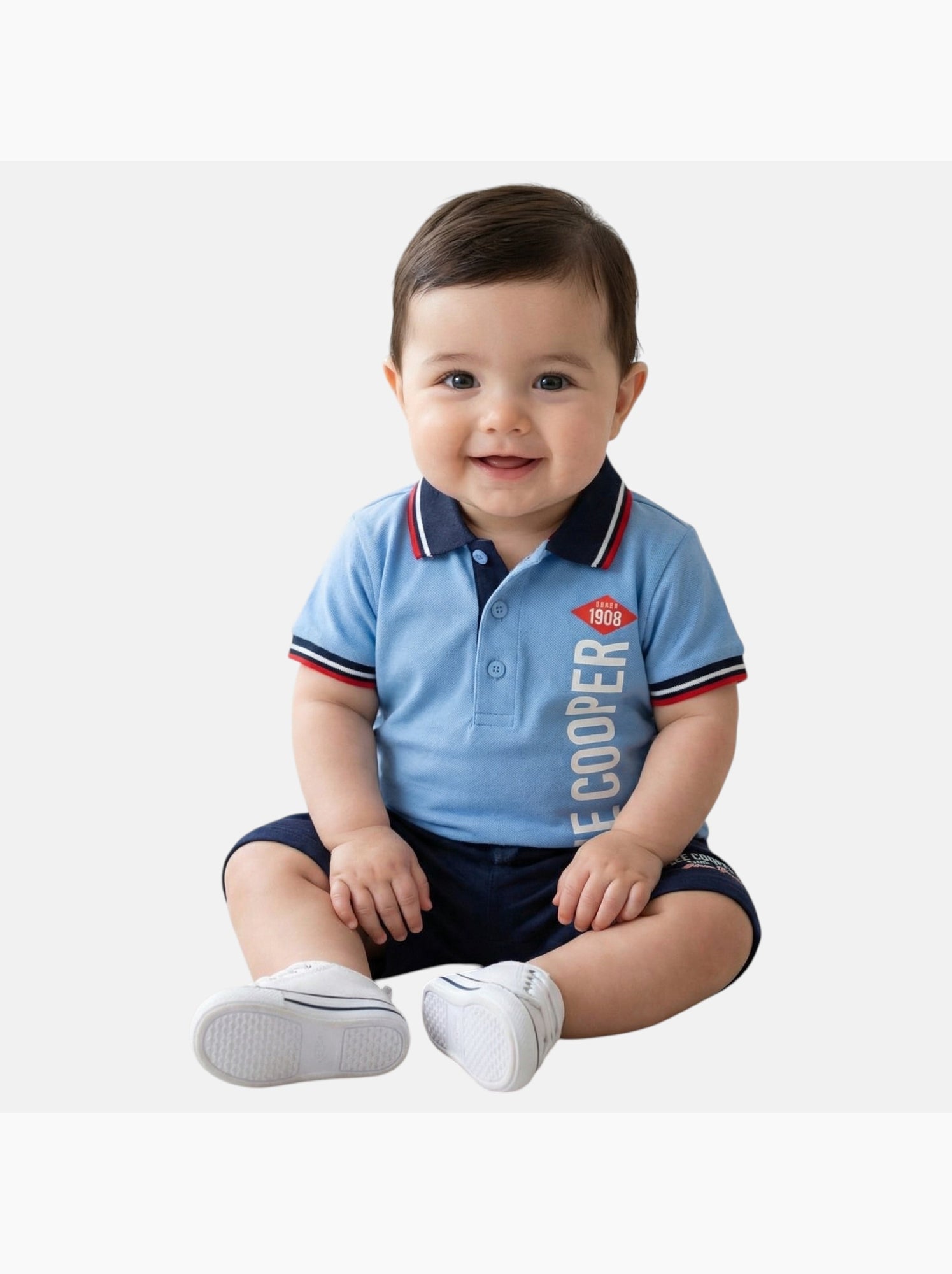 Lee Cooper Jungen T-Shirt – Kurzarm, Klassisches Basic Für Den Sommer