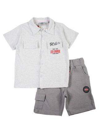 Lee Cooper - Ensemble ​​Polo short Imprimé Lee Cooper