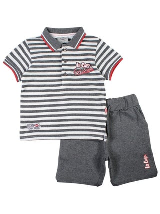 Lee Cooper - Ensemble ​​Polo short Imprimé Lee Cooper