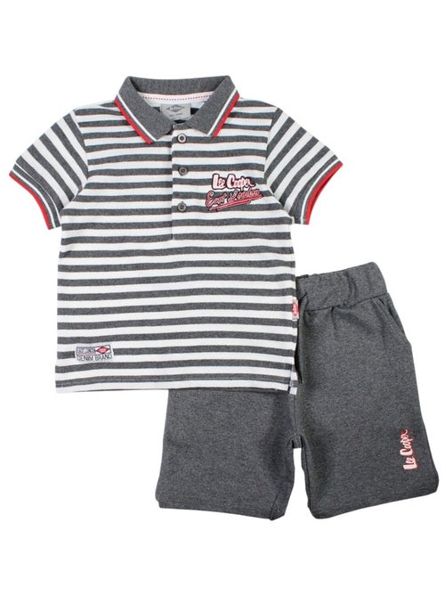 Lee Cooper - Ensemble ​​Polo short Imprimé Lee Cooper - Kiabi