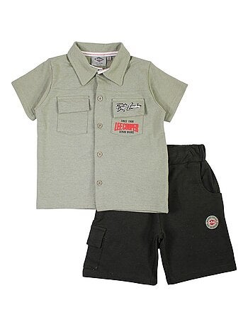 Lee Cooper - Ensemble ​​Polo short Imprimé Lee Cooper