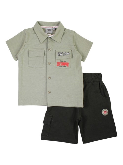 Lee Cooper - Ensemble ​​Polo short Imprimé Lee Cooper - Kiabi