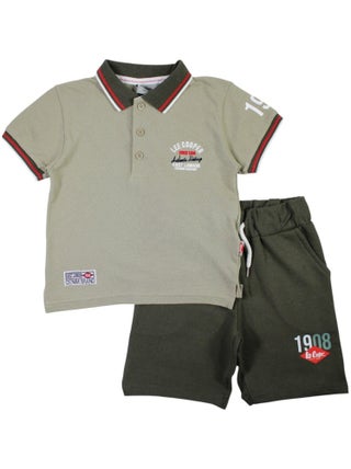 Lee Cooper - Ensemble ​​Polo short Imprimé Lee Cooper
