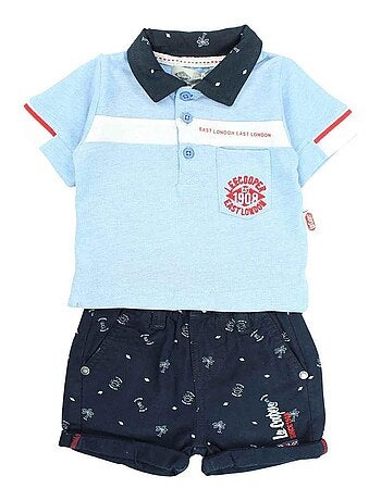Lee Cooper - Ensemble ​​Polo short Imprimé Logo