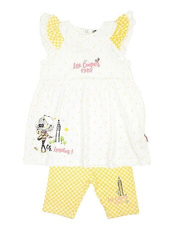 Lee Cooper - Ensemble Robe et Legging bébé Lee Cooper