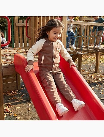 Lee Cooper - Ensemble survêtement fille avec une veste manches longues et un jogging