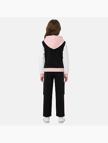 Lee Cooper - Ensemble survêtement fille avec une veste manches longues et un jogging