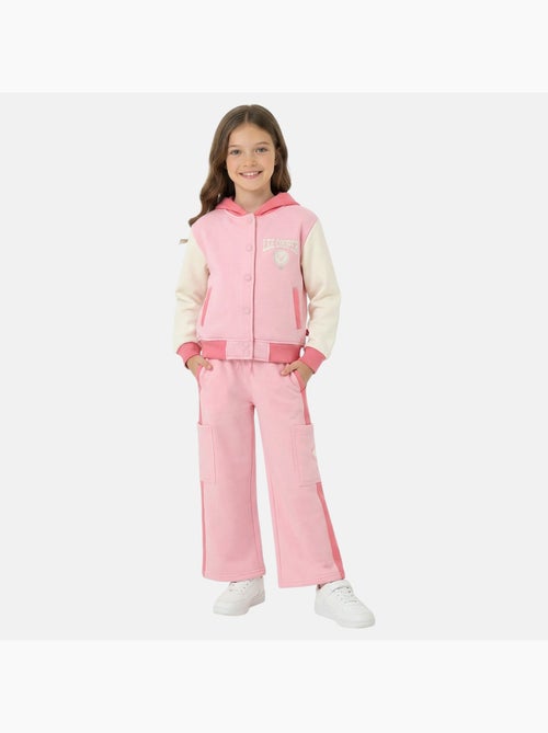 Lee Cooper - Ensemble survêtement fille avec une veste manches longues et un jogging - Kiabi