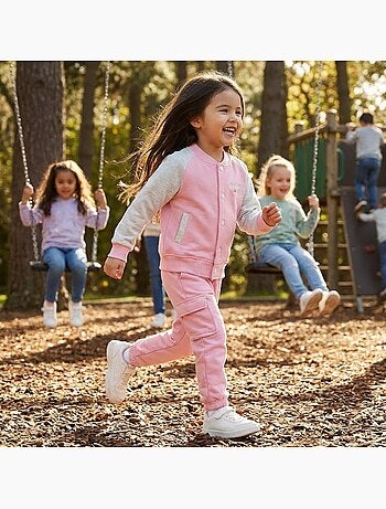 Lee Cooper - Ensemble survêtement fille avec une veste manches longues et un jogging