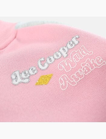 Lee Cooper - Ensemble survêtement fille avec une veste manches longues et un jogging