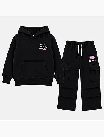 Lee cooper - ensemble sweat à capuche avec pantalon fille
