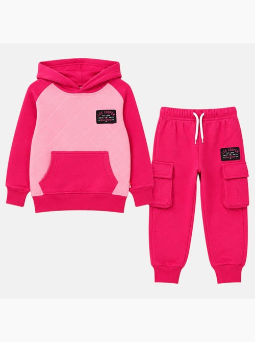Lee cooper - ensemble sweat à capuche avec pantalon fille - Kiabi Lee cooper - ensemble sweat à capuche avec pantalon fille - Kiabi