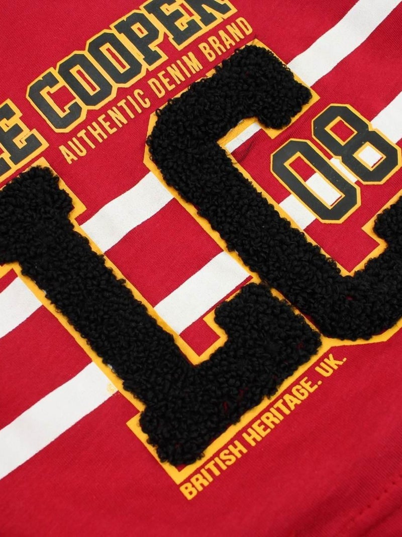 Lee Cooper - Ensemble Sweat à capuche et Pantalon bébé Lee Cooper Rouge - Kiabi