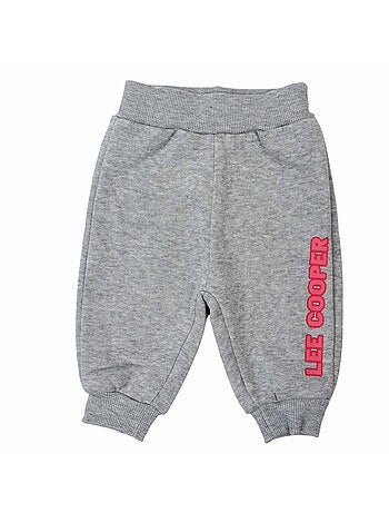 Lee Cooper - Ensemble Sweat à capuche et pantalon de jogging avec doudoune bébé fille .