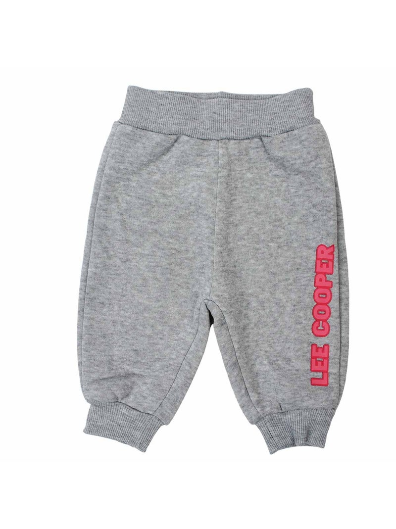 Lee Cooper - Ensemble Sweat à capuche et pantalon de jogging avec doudoune bébé fille Gris - Kiabi