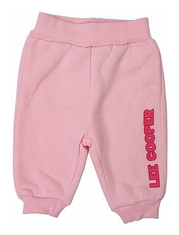 Lee Cooper - Ensemble Sweat à capuche et pantalon de jogging avec doudoune bébé fille Lee Cooper