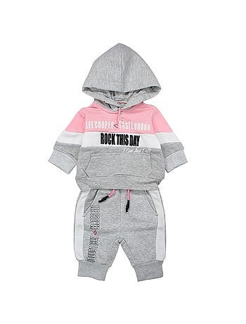 Lee Cooper - Ensemble Sweat à capuche et pantalon de Jogging bébé .