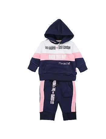 Lee Cooper - Ensemble Sweat à capuche et pantalon de Jogging bébé