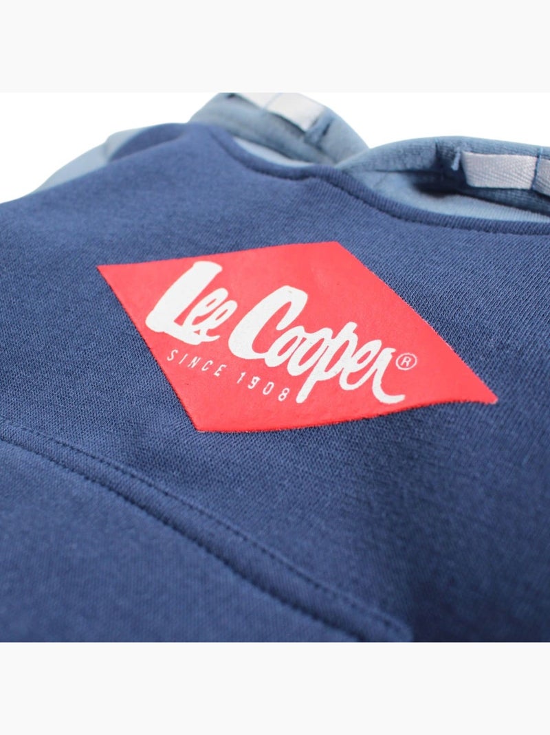Lee Cooper - Ensemble Sweat à capuche et pantalon de Jogging bébé garçon Bleu marine - Kiabi