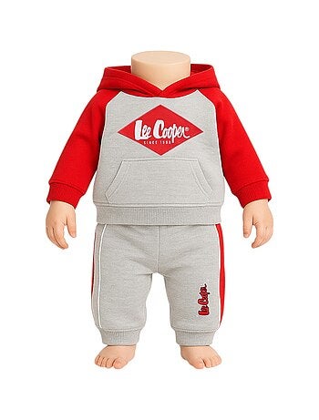 Lee Cooper - Ensemble Sweat à capuche et pantalon de Jogging bébé garçon