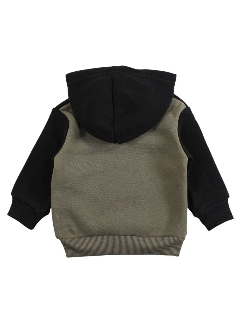 Lee Cooper - Ensemble Sweat à capuche et pantalon de Jogging bébé garçon Kaki - Kiabi