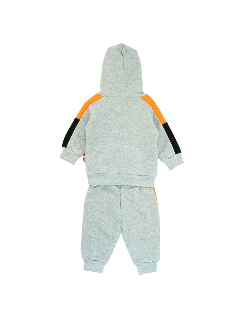 Lee Cooper - Ensemble Sweat à capuche et pantalon de Jogging bébé Gris - Kiabi