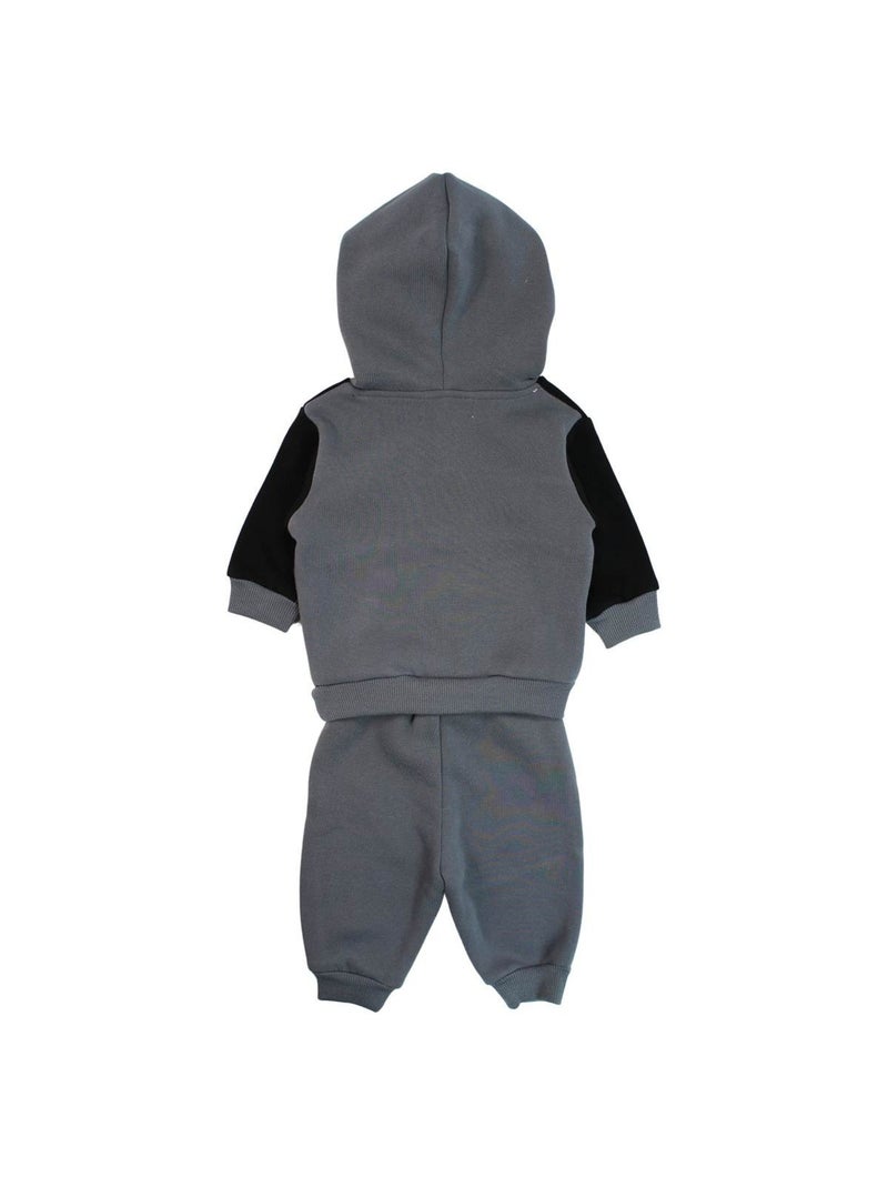 Lee Cooper - Ensemble Sweat à capuche et pantalon de Jogging bébé Gris foncé - Kiabi