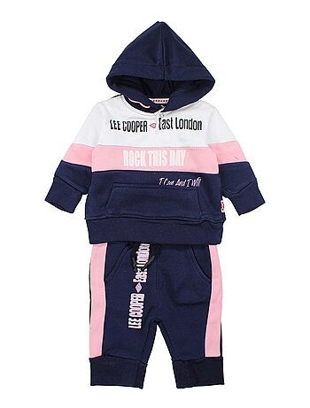 Lee Cooper - Ensemble Sweat à capuche et pantalon de Jogging bébé Lee Cooper