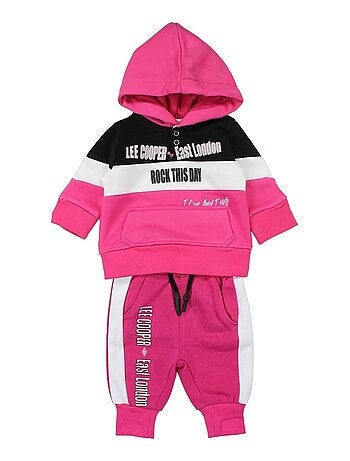 Lee Cooper - Ensemble Sweat à capuche et pantalon de Jogging bébé Lee Cooper