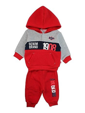 Lee Cooper - Ensemble Sweat à capuche et pantalon de Jogging bébé Lee Cooper
