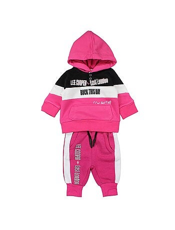 Lee Cooper - Ensemble Sweat à capuche et pantalon de Jogging bébé