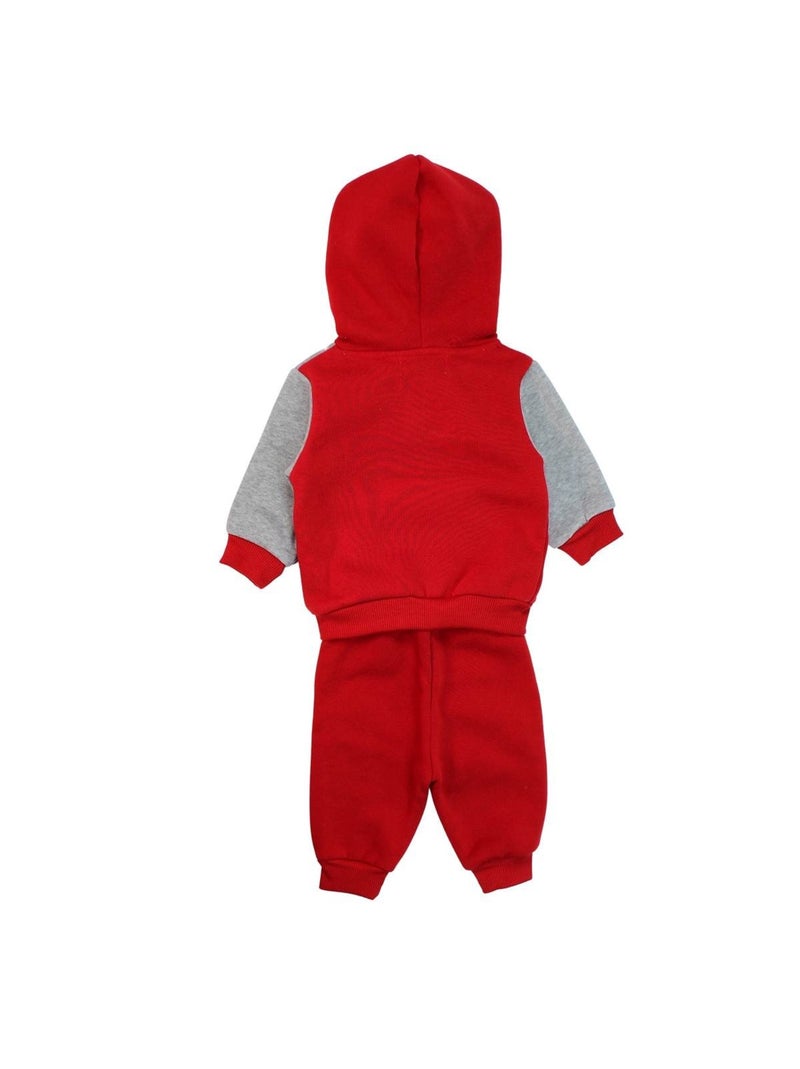 Lee Cooper - Ensemble Sweat à capuche et pantalon de Jogging bébé Rouge - Kiabi