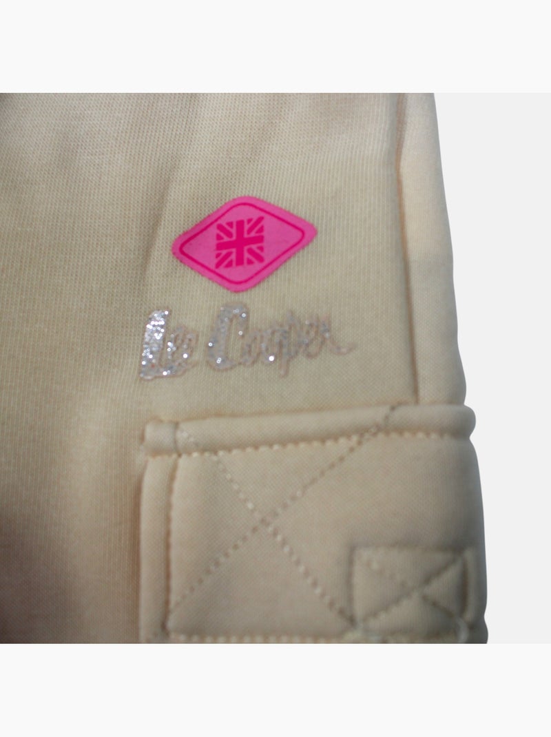 Lee cooper - ensemble sweat à capuche et pantalon de jogging Beige - Kiabi