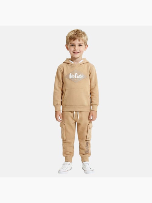 Lee cooper - ensemble sweat à capuche et pantalon de jogging cargo - Kiabi Lee cooper - ensemble sweat à capuche et pantalon de jogging cargo - Kiabi