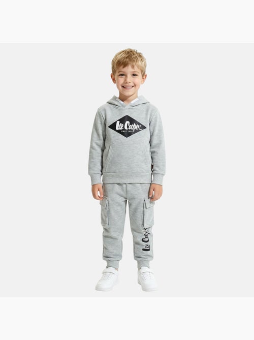 Lee cooper - ensemble sweat à capuche et pantalon de jogging cargo - Kiabi Lee cooper - ensemble sweat à capuche et pantalon de jogging cargo - Kiabi