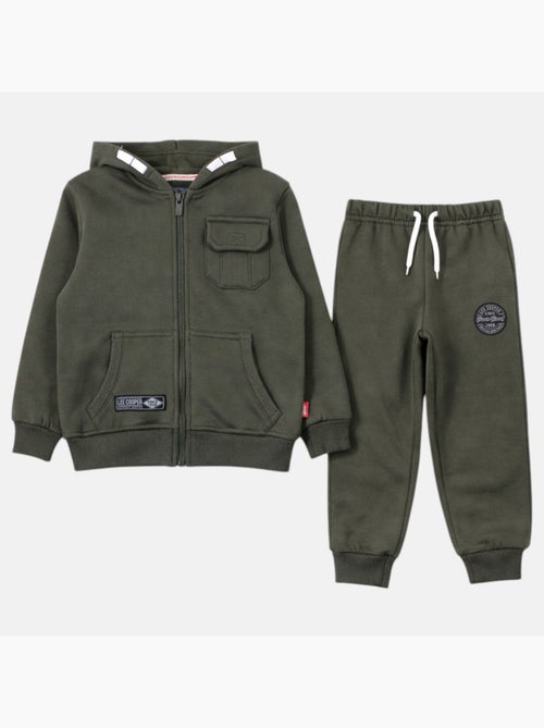 Lee cooper - ensemble sweat à capuche et pantalon de jogging cargo - Kiabi Lee cooper - ensemble sweat à capuche et pantalon de jogging cargo - Kiabi