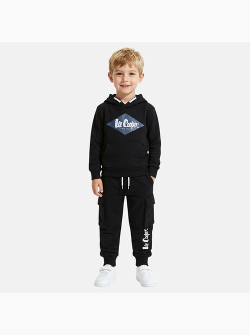 Lee cooper - ensemble sweat à capuche et pantalon de jogging cargo - Kiabi Lee cooper - ensemble sweat à capuche et pantalon de jogging cargo - Kiabi