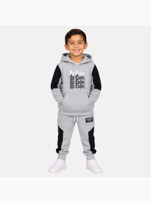 Lee cooper - ensemble sweat à capuche et pantalon de jogging cargo, poche kangourou - Kiabi Lee cooper - ensemble sweat à capuche et pantalon de jogging cargo, poche kangourou - Kiabi