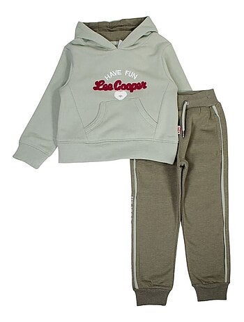 Lee Cooper - Ensemble Sweat à capuche et pantalon de jogging fille Lee Cooper