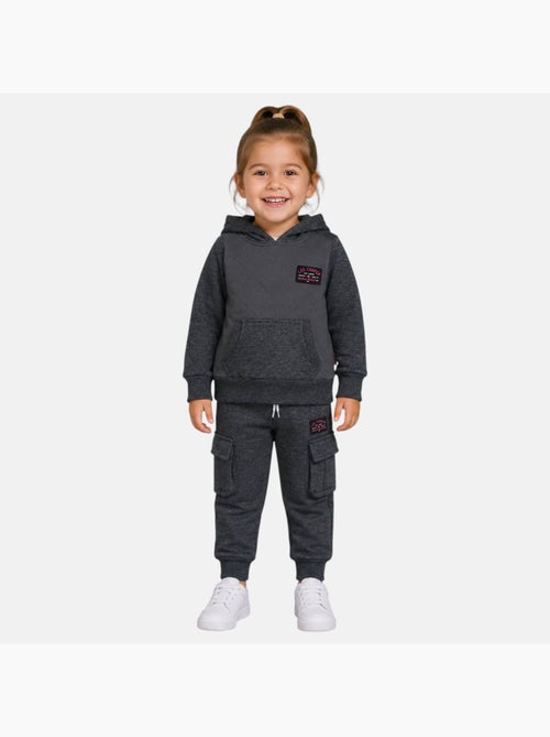 Lee cooper - ensemble sweat à capuche et pantalon de jogging - Kiabi Lee cooper - ensemble sweat à capuche et pantalon de jogging - Kiabi