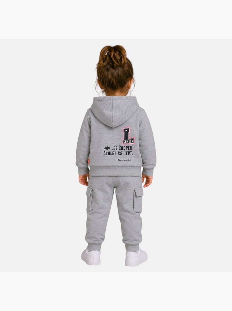 Lee cooper - ensemble sweat à capuche et pantalon de jogging Gris - Kiabi