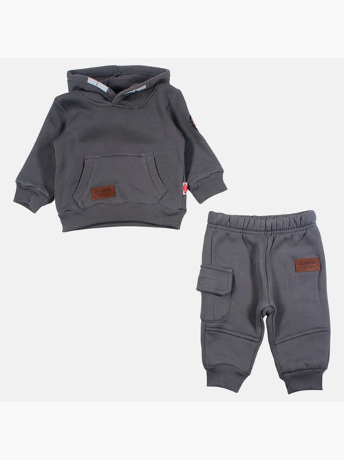 Lee cooper - ensemble sweat à capuche et pantalon de jogging - Kiabi Lee cooper - ensemble sweat à capuche et pantalon de jogging - Kiabi