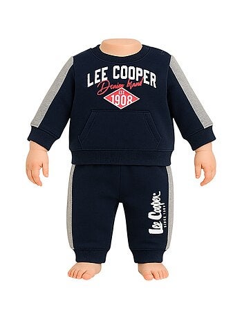 Lee cooper - ensemble sweat à capuche et pantalon de jogging imprimés