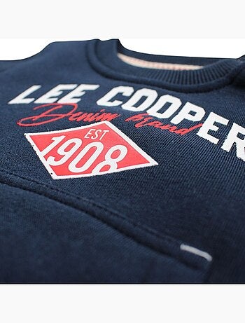 Lee cooper - ensemble sweat à capuche et pantalon de jogging imprimés